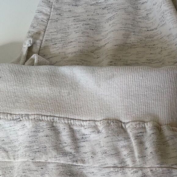 Mono B Sweat Joggers Womens LARGE Natural Heather Sweats Zipper‎ Pockets *READ* - Picture 11 of 12